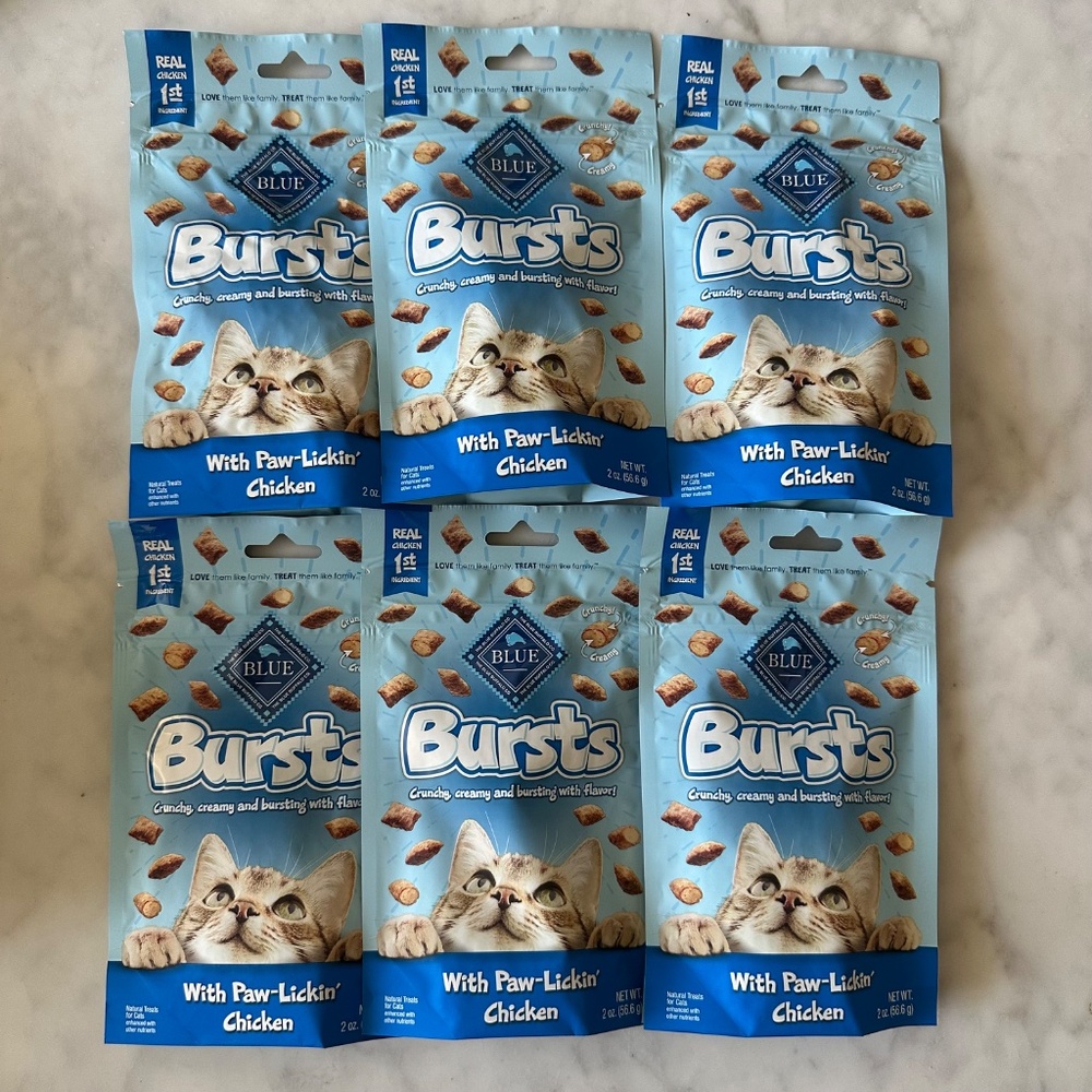 Bundle of Blue Buffalo Bursts for Cats